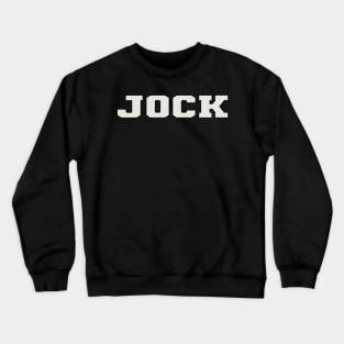 Jock Word Crewneck Sweatshirt